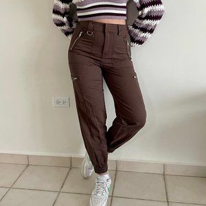 Brown Joggers [Forever 21]